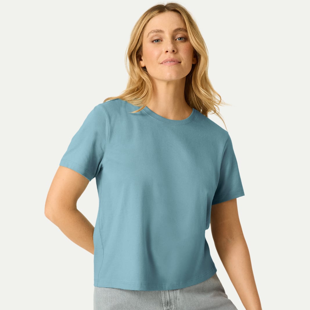 Women's Pima Cotton Crew Neck T-Shirt 6-Pack - Image 3