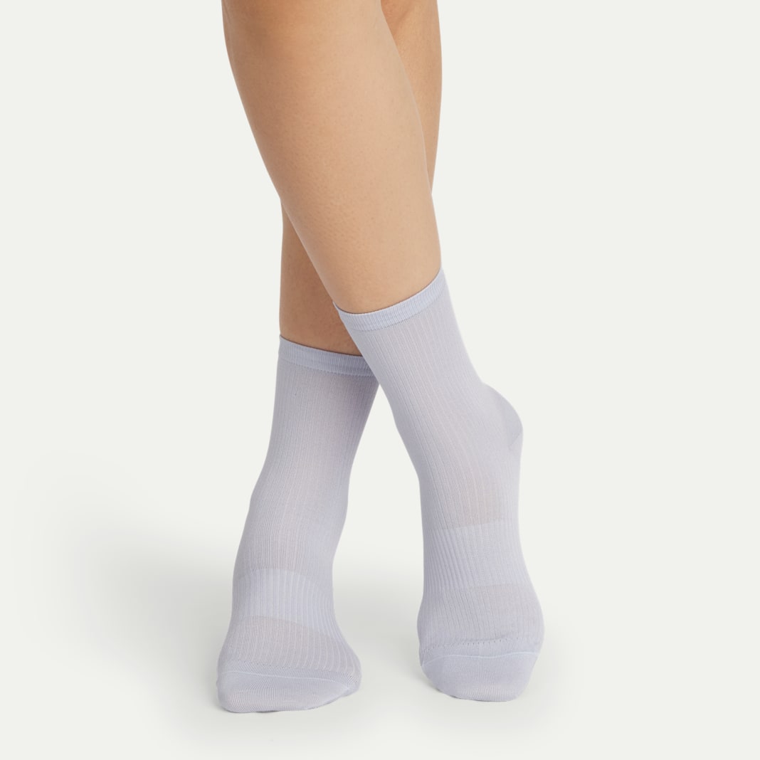 Women's Featherweight Rib Half Calf Socks - Image 3
