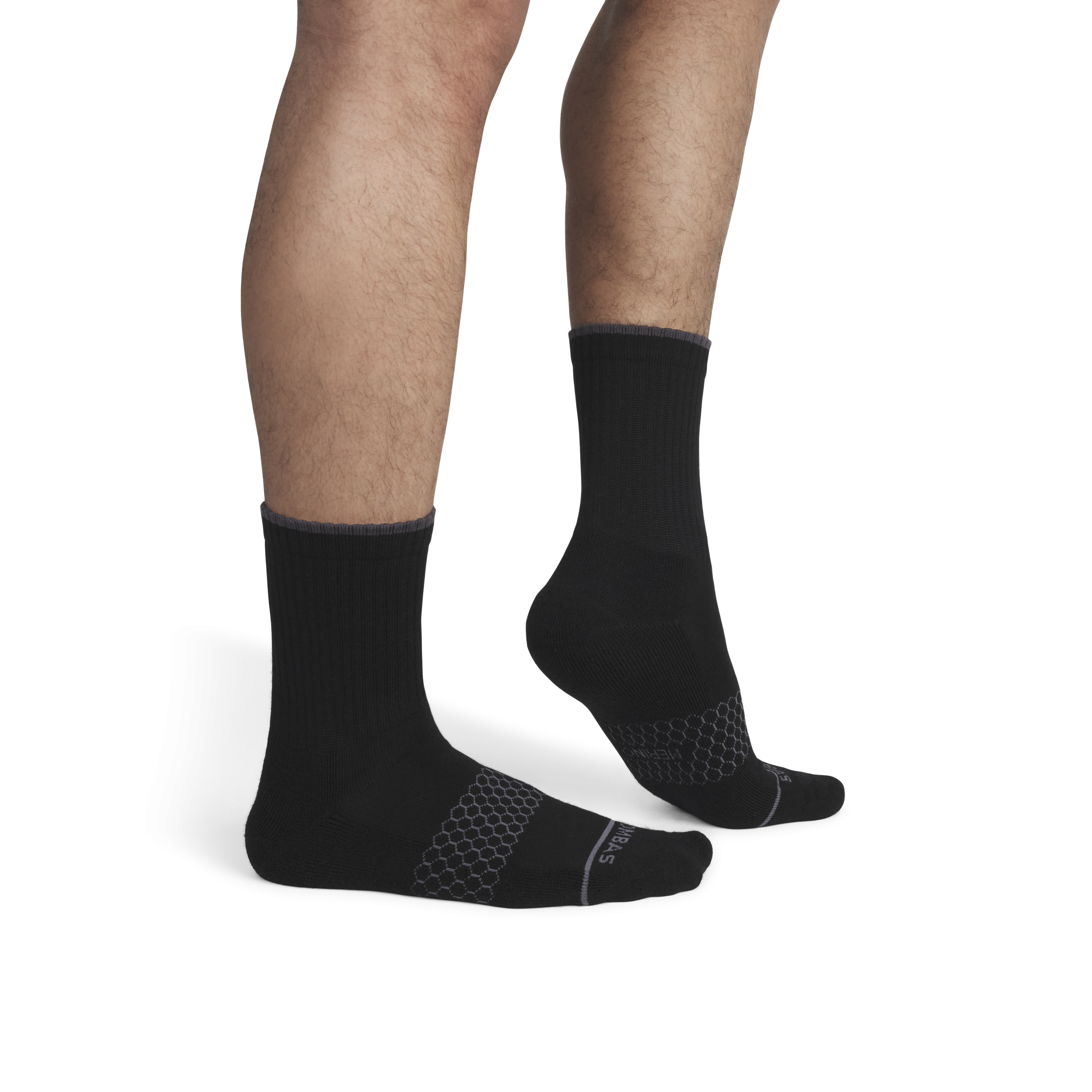 Men's Merino Wool Blend Half Calf Sock 8-Pack - Image 6