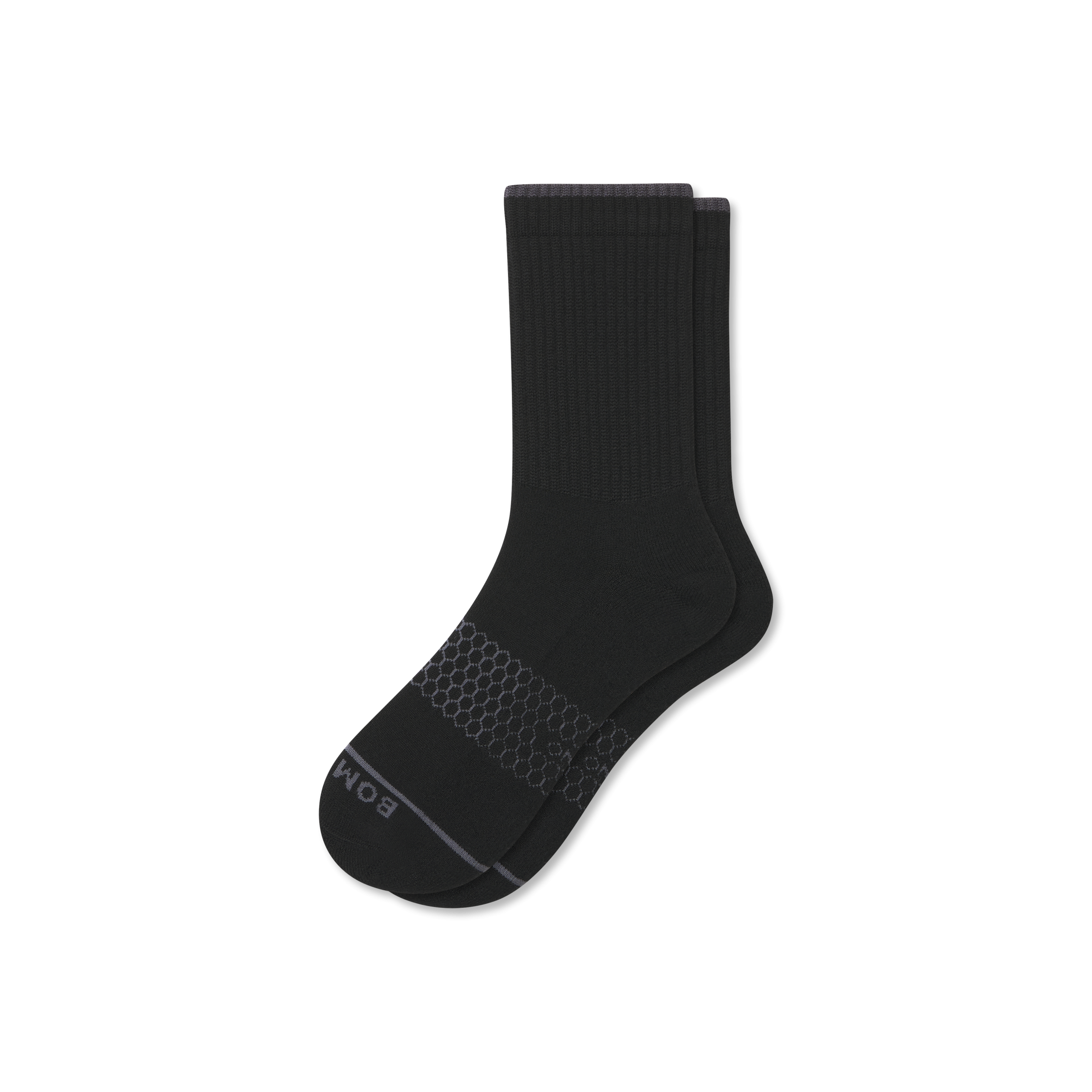 Men's Merino Wool Blend Half Calf Socks - Image 6