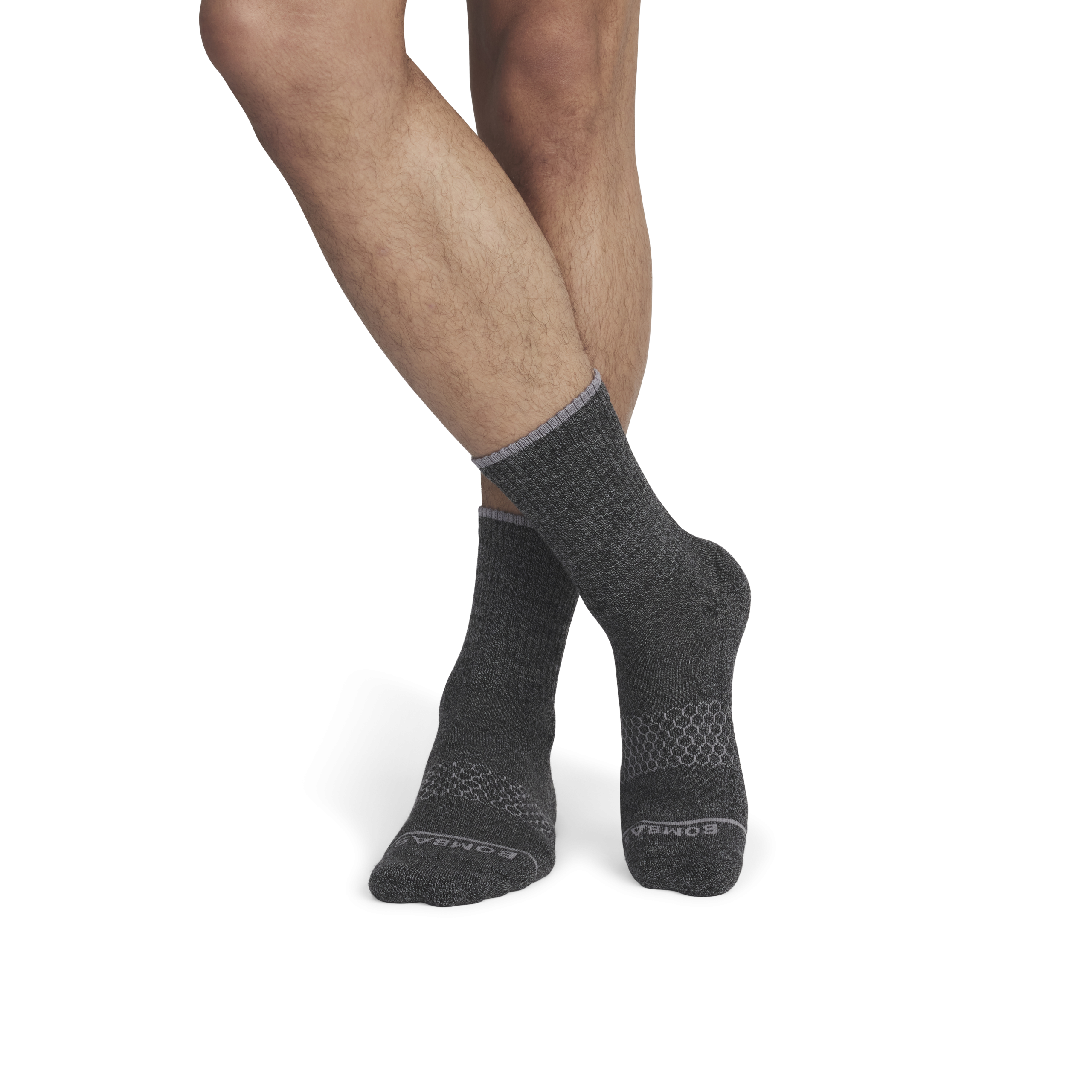 Men's Merino Wool Blend Half Calf Sock 8-Pack - Image 3