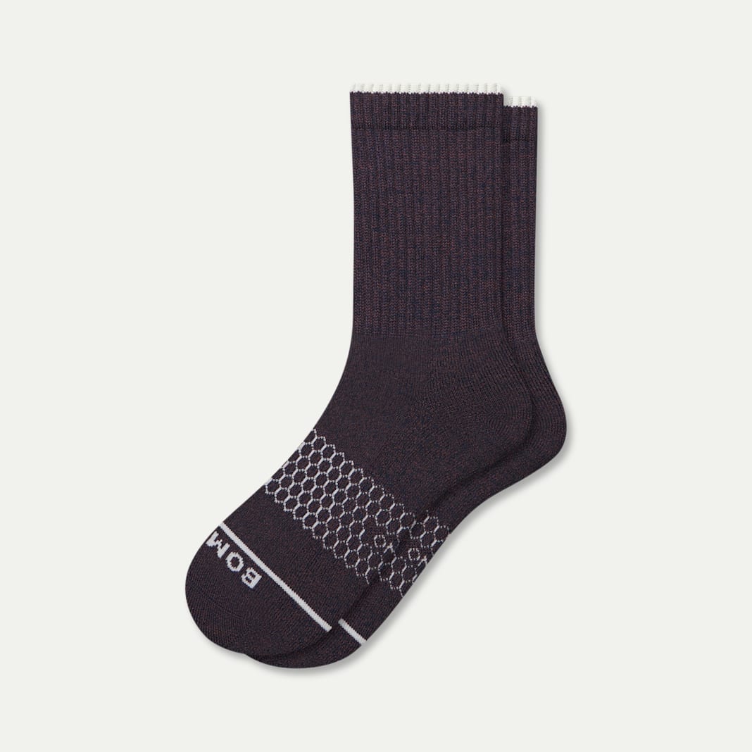Women's Merino Wool Blend Half Calf Socks - Image 6