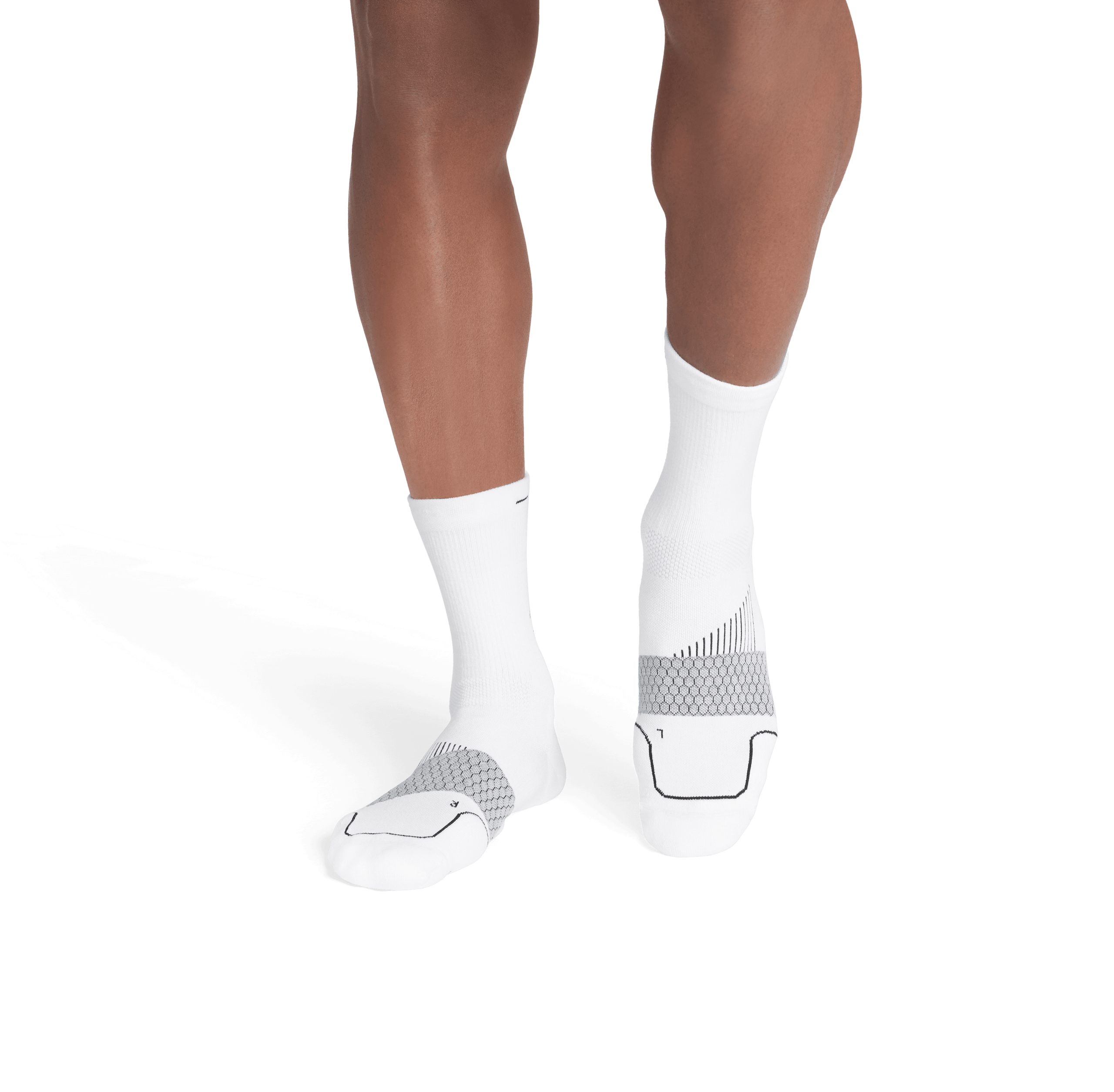 Men's Run Half Calf Sock 3-Pack - Image 4