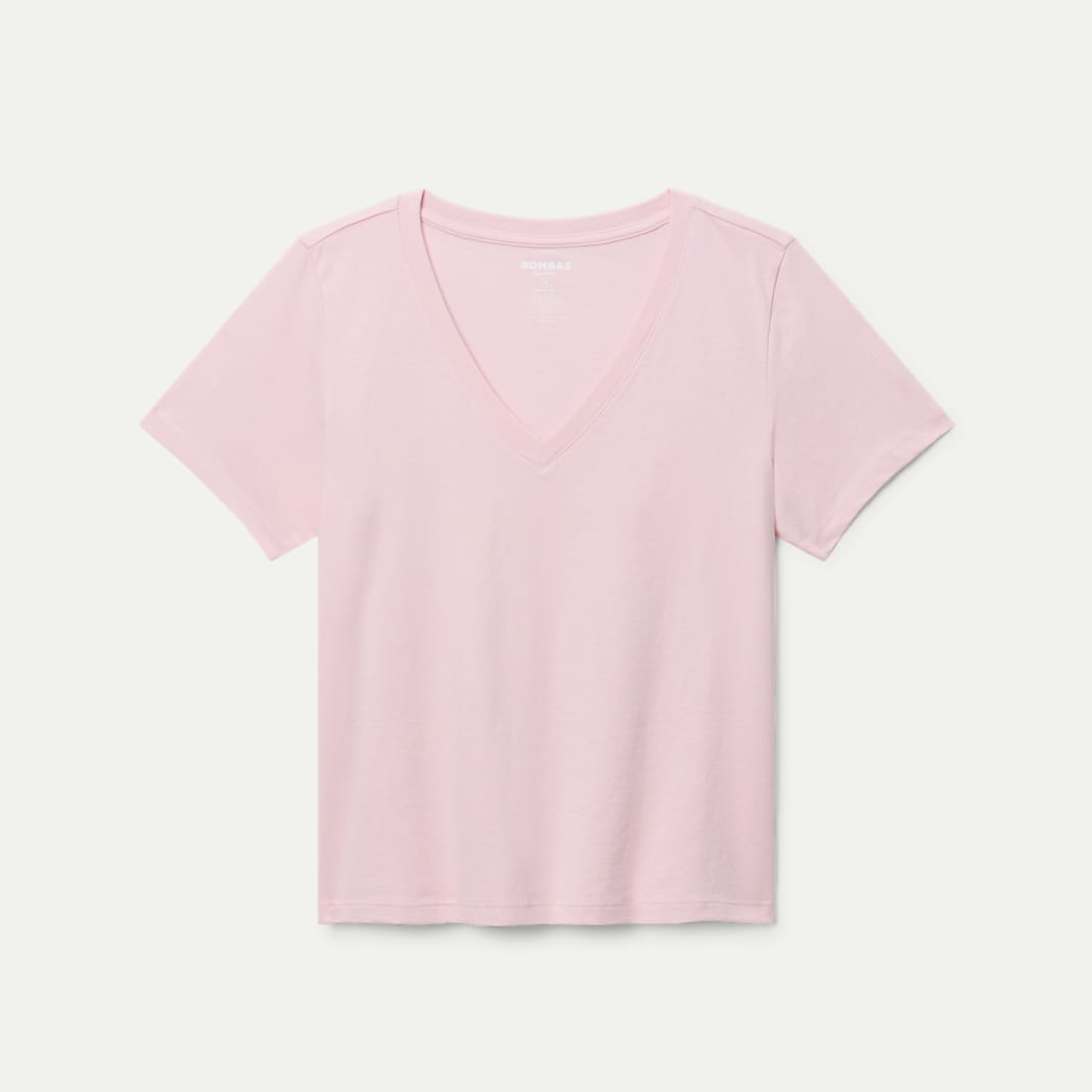 Women's Pima Cotton V-Neck T-Shirt - Image 2