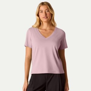 Women's Pima Cotton V-Neck T-Shirt