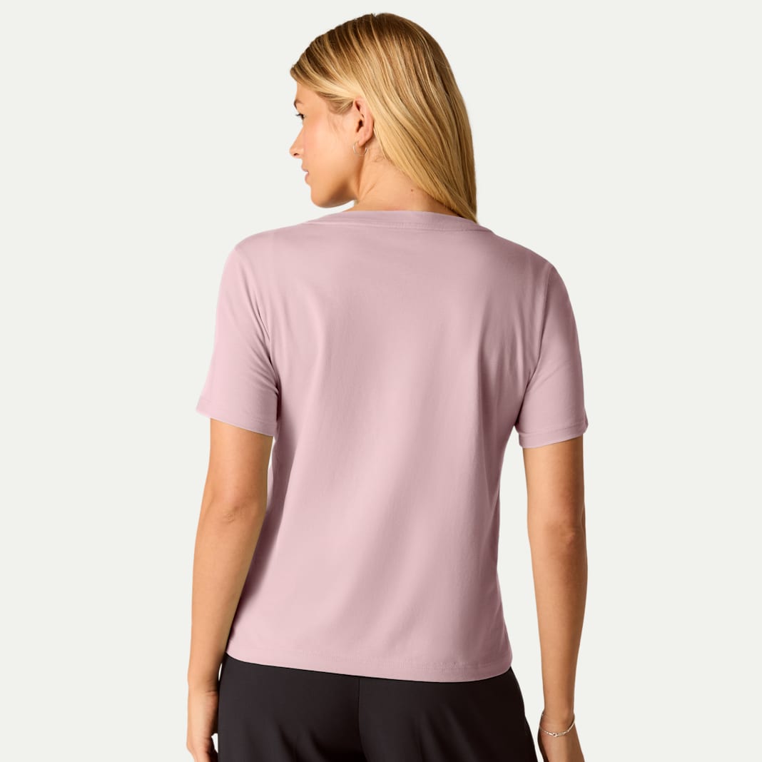 Women's Pima Cotton V-Neck T-Shirt - Image 3