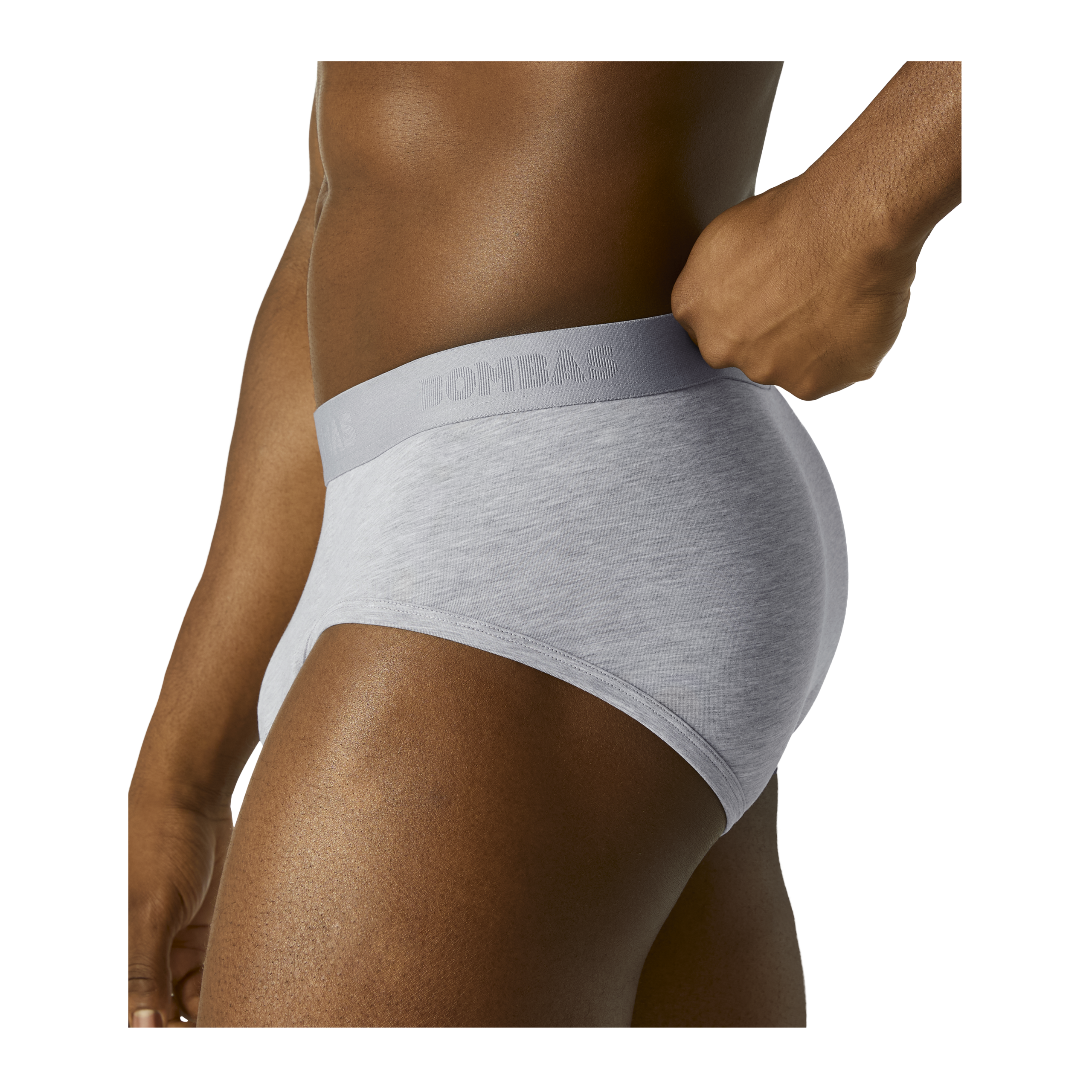 Men's Cotton Modal Blend Flyless Brief 6-Pack - Image 3