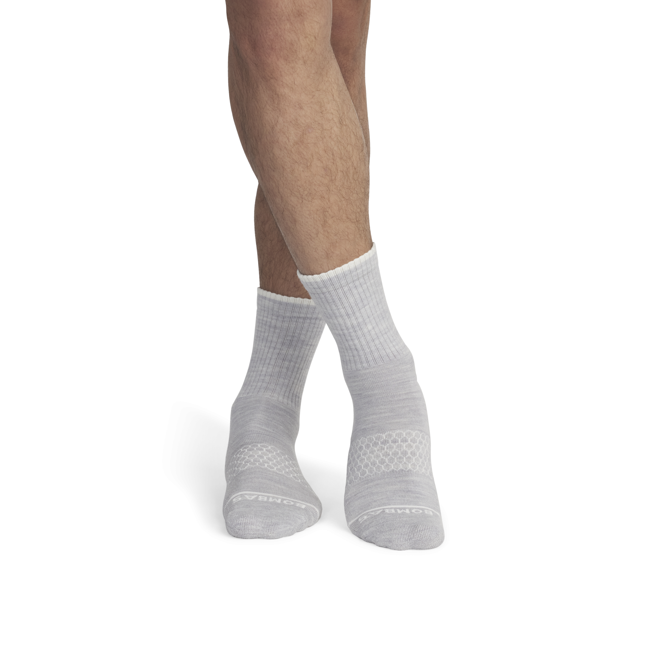 Men's Merino Wool Blend Half Calf Sock 4-Pack - Image 5