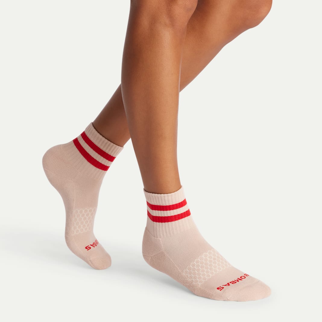 Women's Vintage Stripes Quarter Socks - Image 3