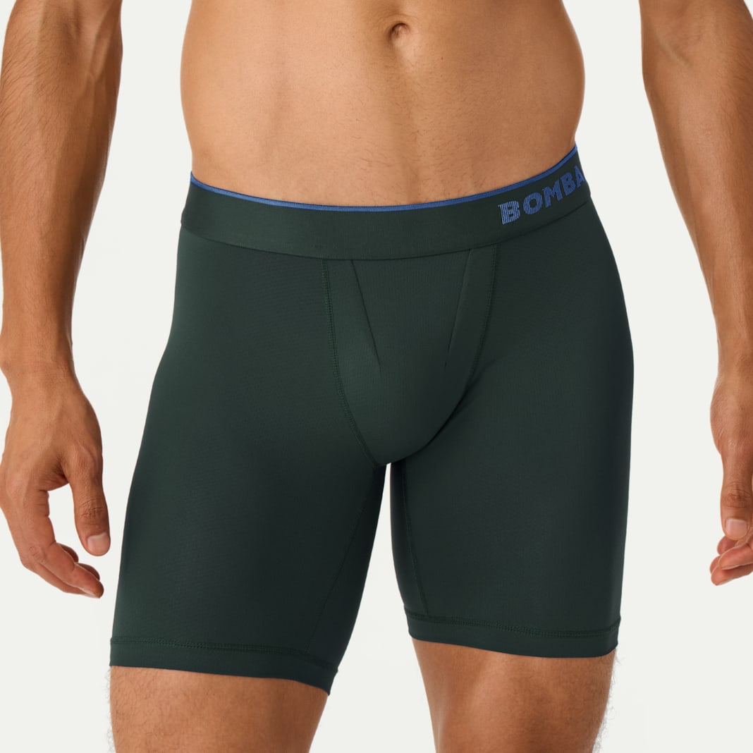 Men's Sport Flyless Boxer Brief 6" 3-Pack - Image 2