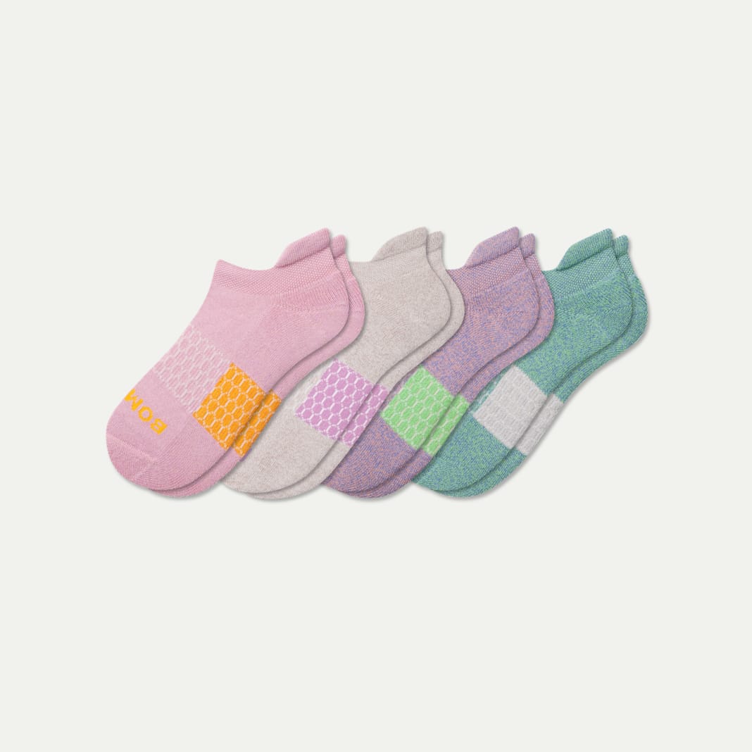 Youth Marl Ankle Sock 4-Pack - Image 5