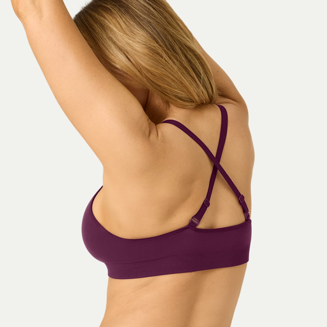 Women's Seamless Triangle Bralette 2-Pack - Image 6