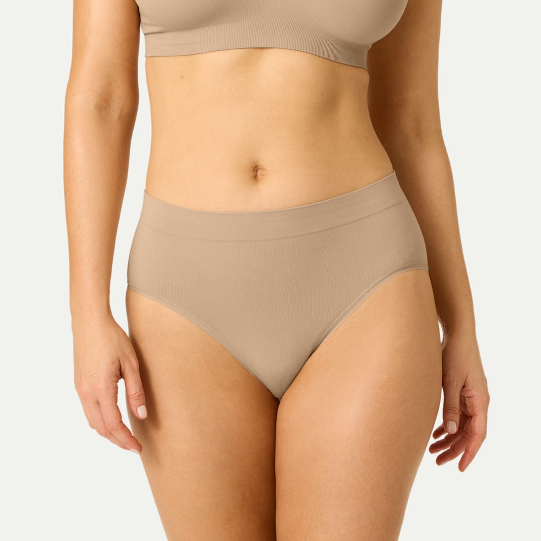 Women's Seamless High Rise Brief 3-Pack - Image 4