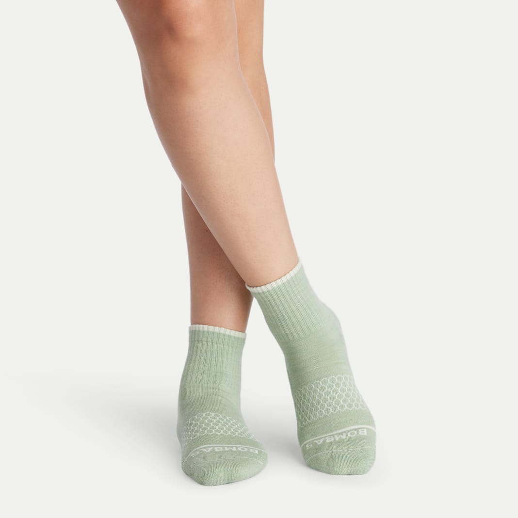 Women's Merino Wool Blend Quarter Sock 12-Pack - Image 4