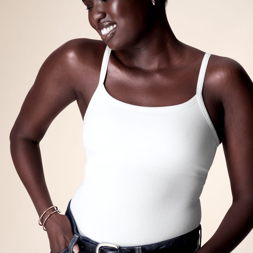Women's Built-in Bra Seamless Cami - Image 2
