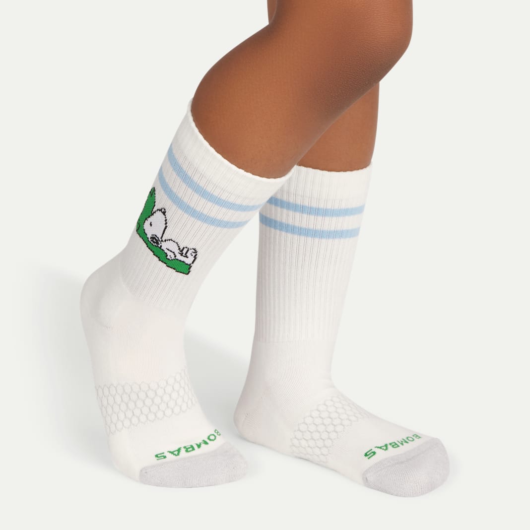 Peanuts x Bombas: Youth Calf Sock 4-Pack Gift Box - Image 4