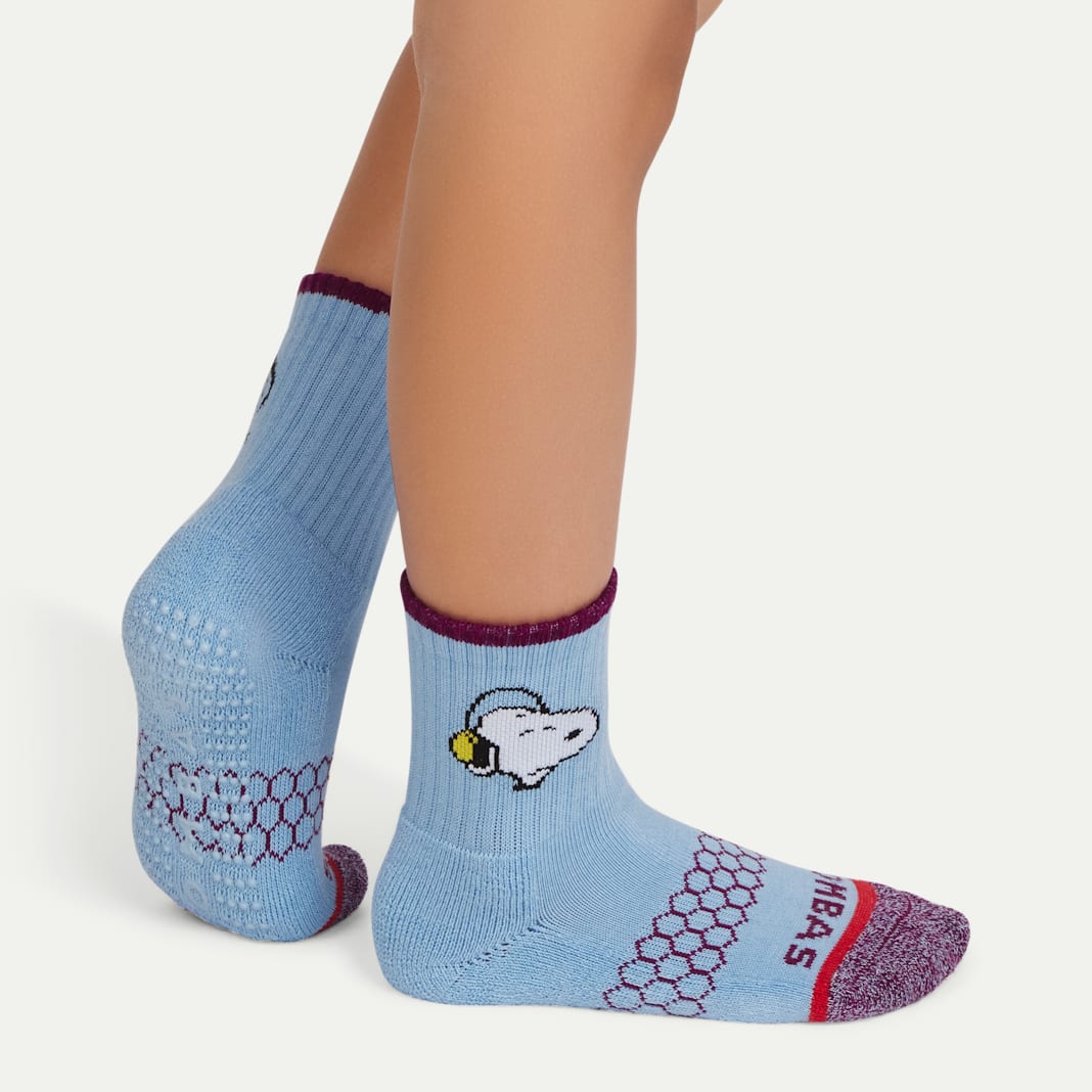 Peanuts x Bombas: Junior Gripper Calf Sock 4-Pack Gift Box - Image 4