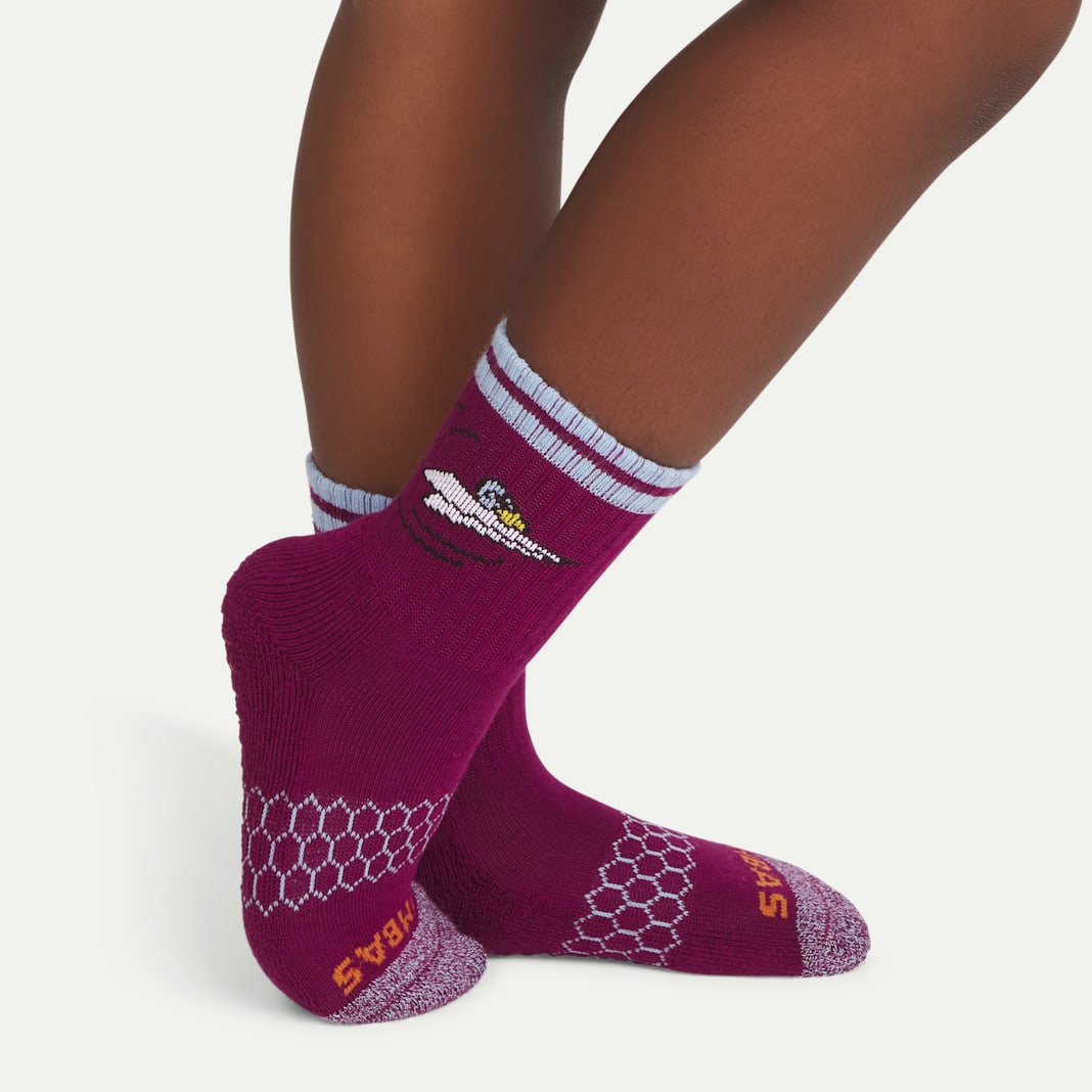 Peanuts x Bombas: Junior Gripper Calf Sock 4-Pack Gift Box - Image 6