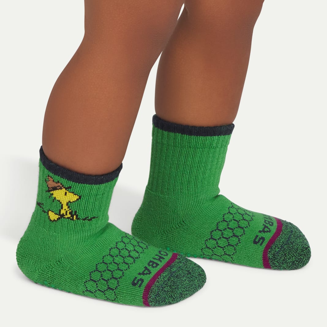 Peanuts x Bombas: Toddler Gripper Calf Sock 4-Pack Gift Box - Image 6