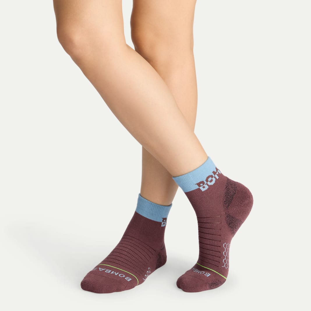 Women's Merino Wool Blend Hiking Quarter Sock 3-Pack - Image 2