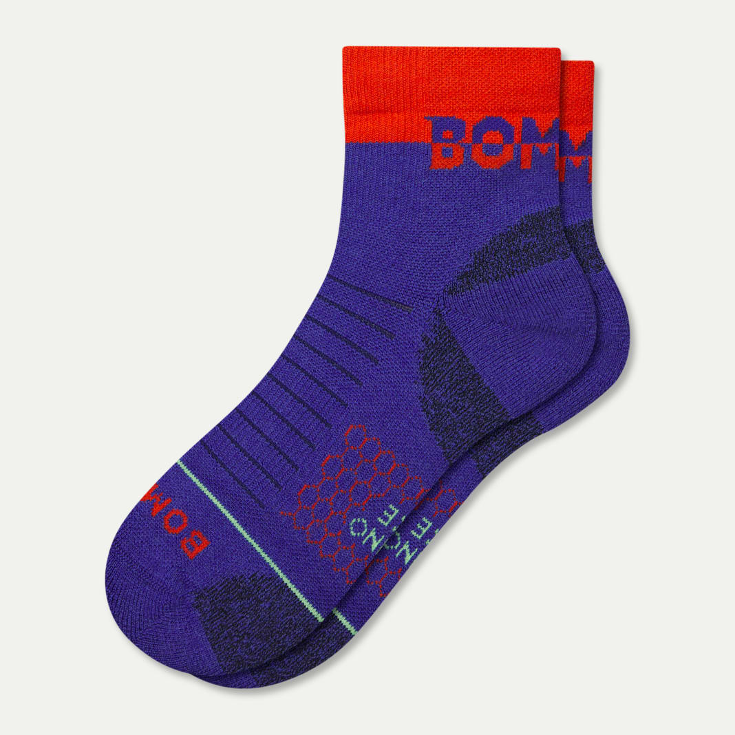 Women's Merino Wool Blend Hiking Quarter Socks - Image 5