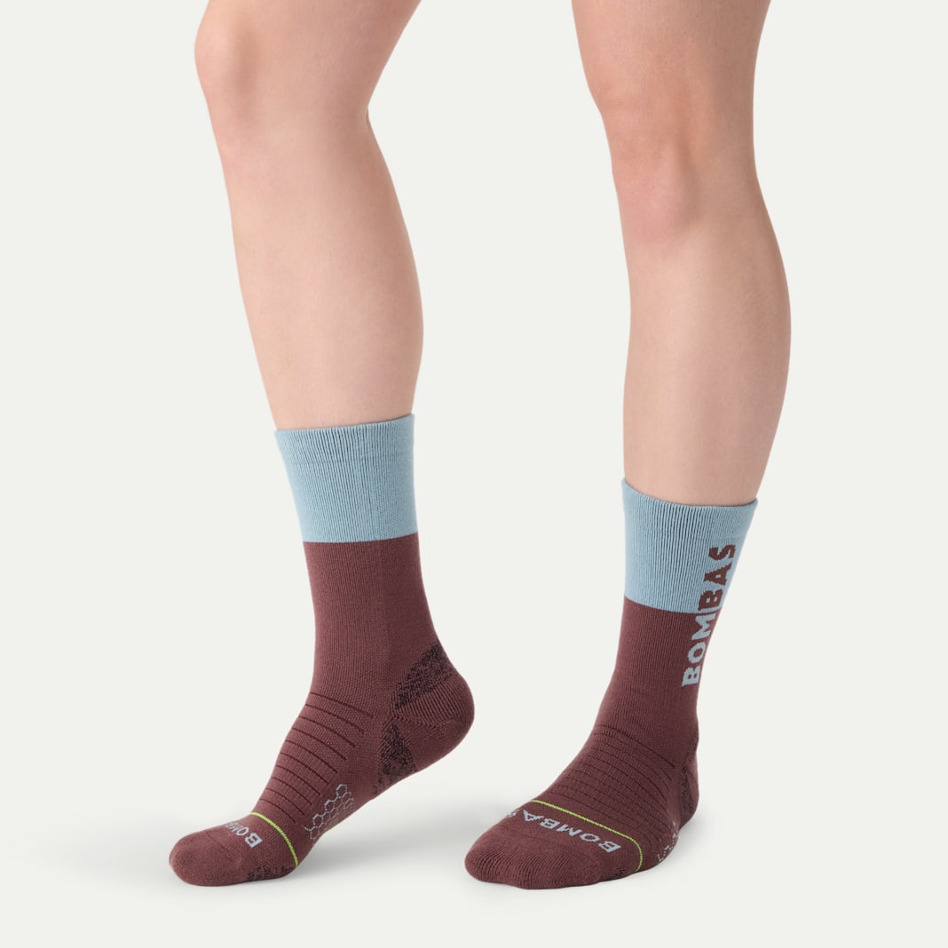Women's Merino Wool Blend Hiking Calf Sock 3-Pack - Image 3