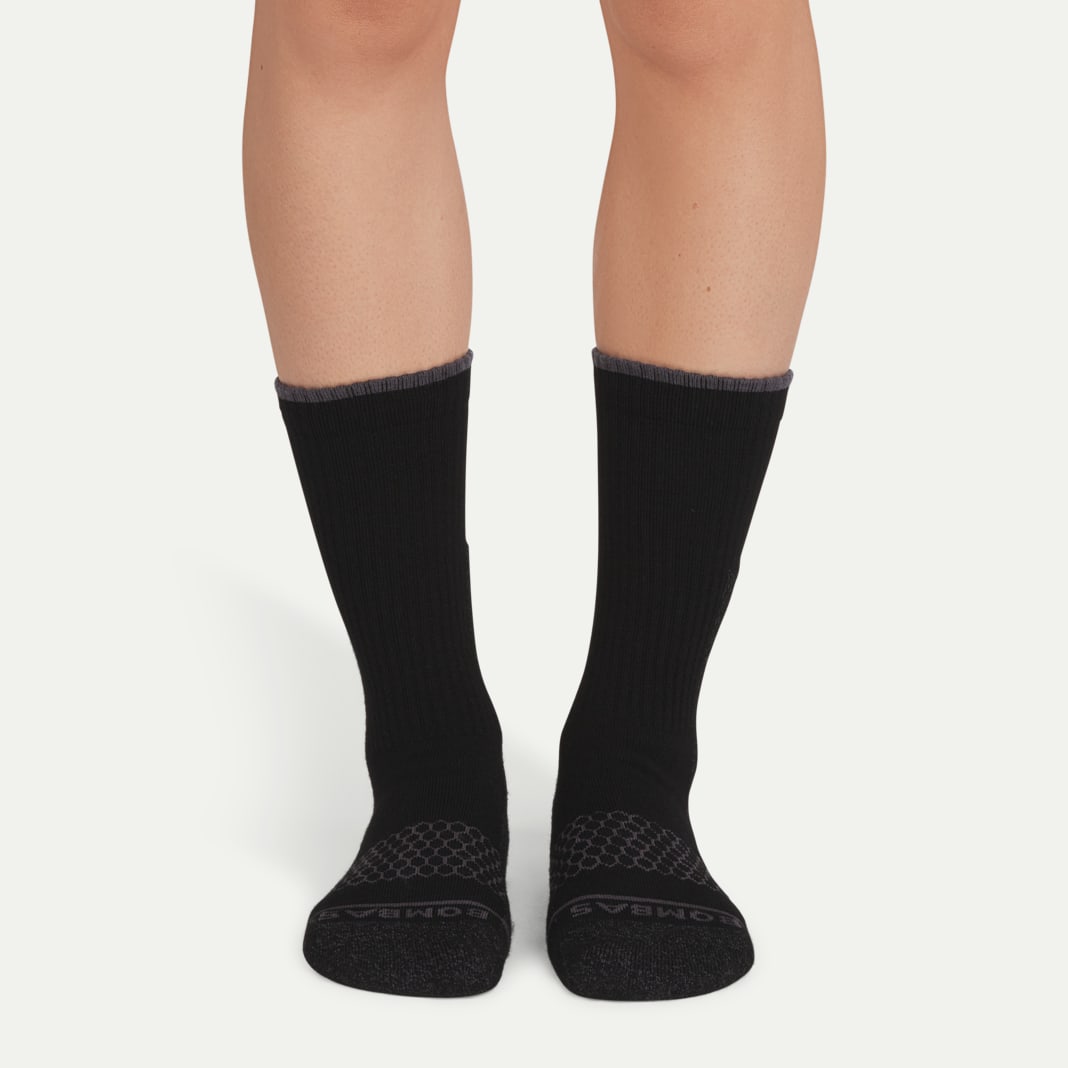 Women's Ultra Strong Merino Blend Calf Sock 4-Pack - Image 4