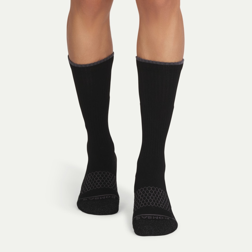 Men's Ultra Strong Merino Blend Calf Sock 4-Pack - Image 4