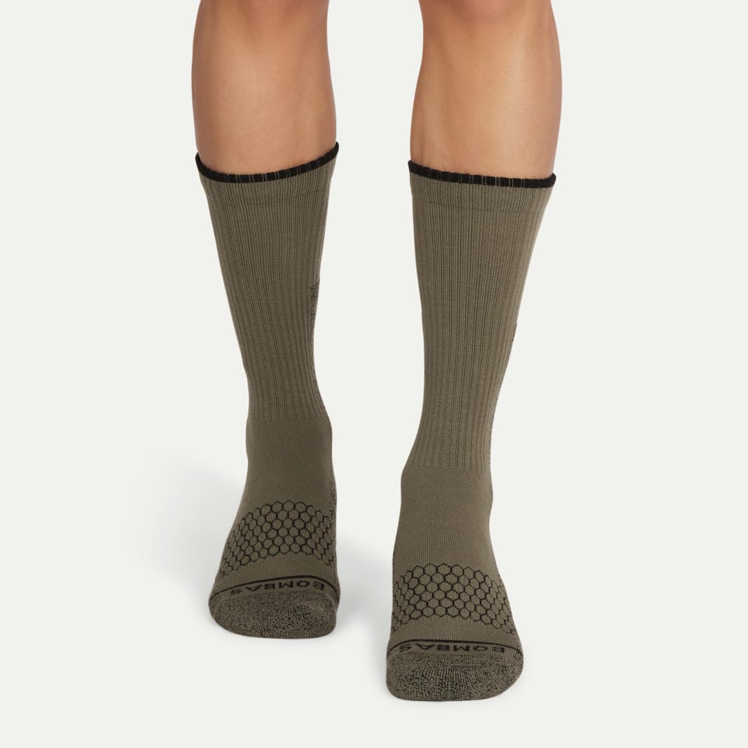 Men's Ultra Strong Merino Blend Calf Sock 4-Pack - Image 5
