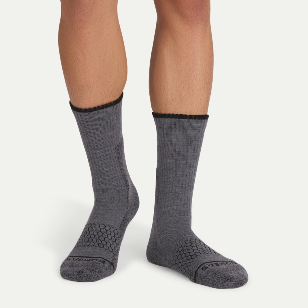 Men's Ultra Strong Merino Blend Calf Socks - Image 2