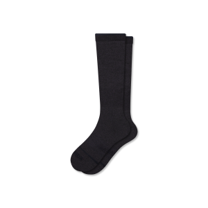 Men's Merino Wool Blend Everyday Compression Knee High Socks (15-20mmHg)