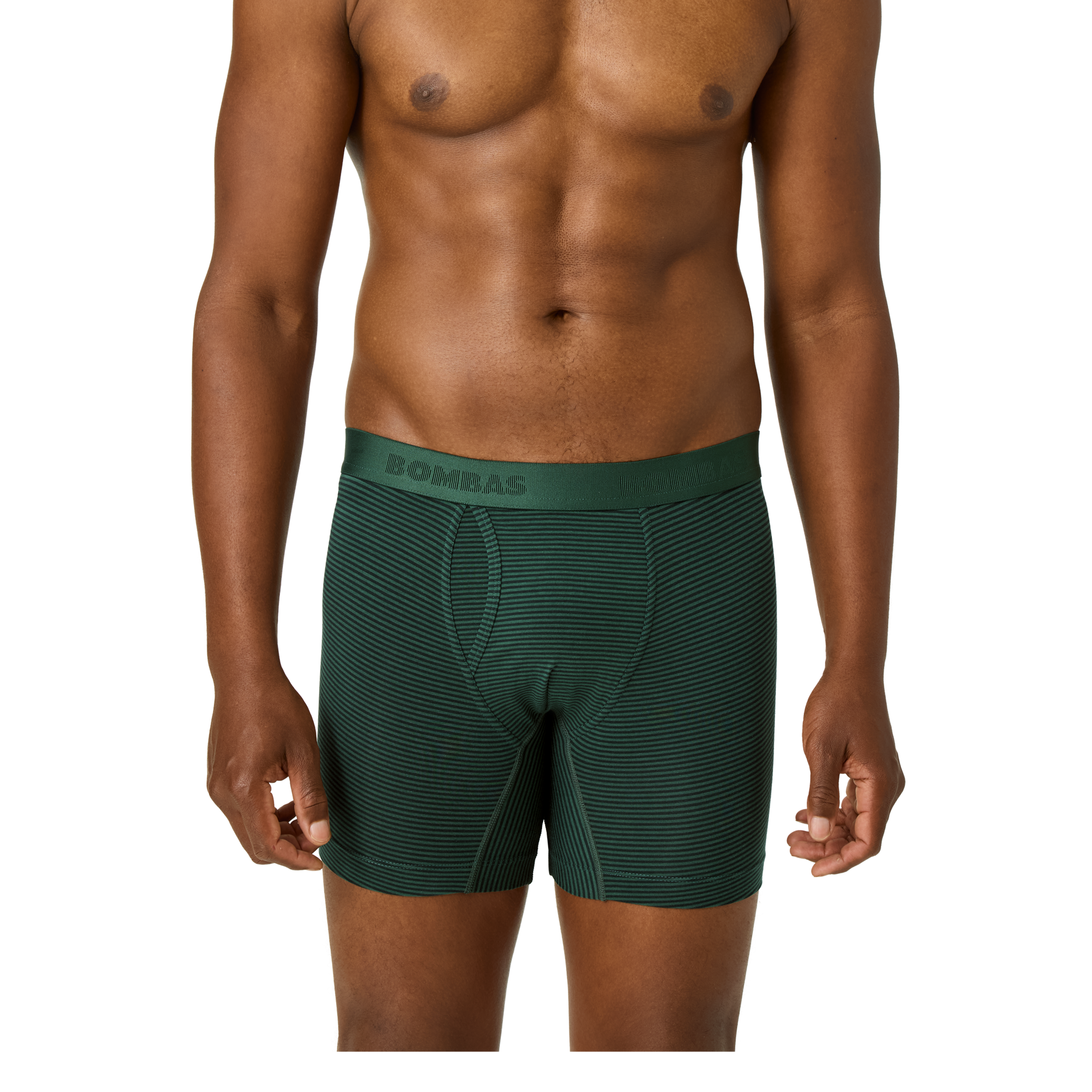 Men's Cotton Modal Blend Boxer Brief 6" 3-Pack - Image 3