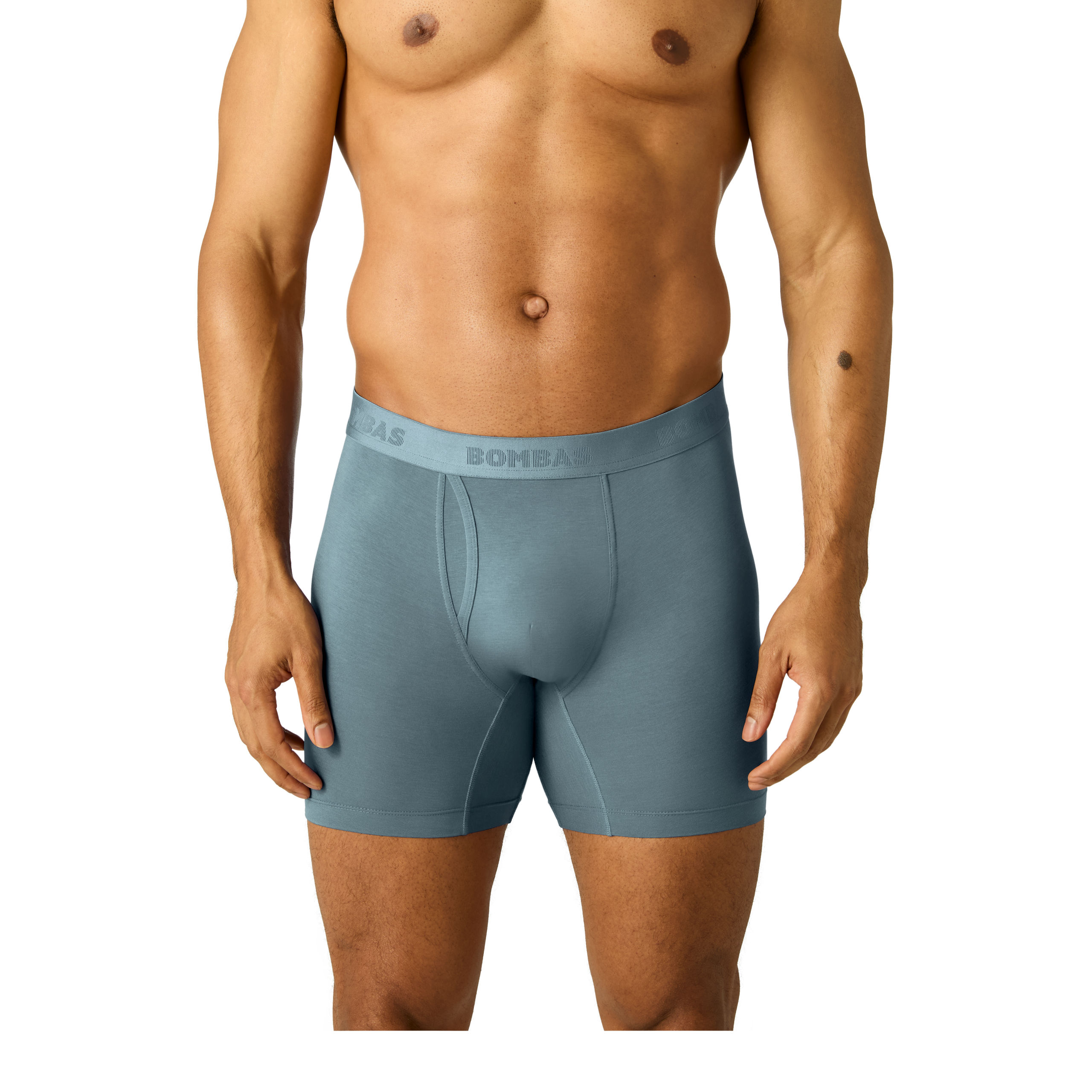 Men's Cotton Modal Blend Boxer Brief 6" 6-Pack - Image 5