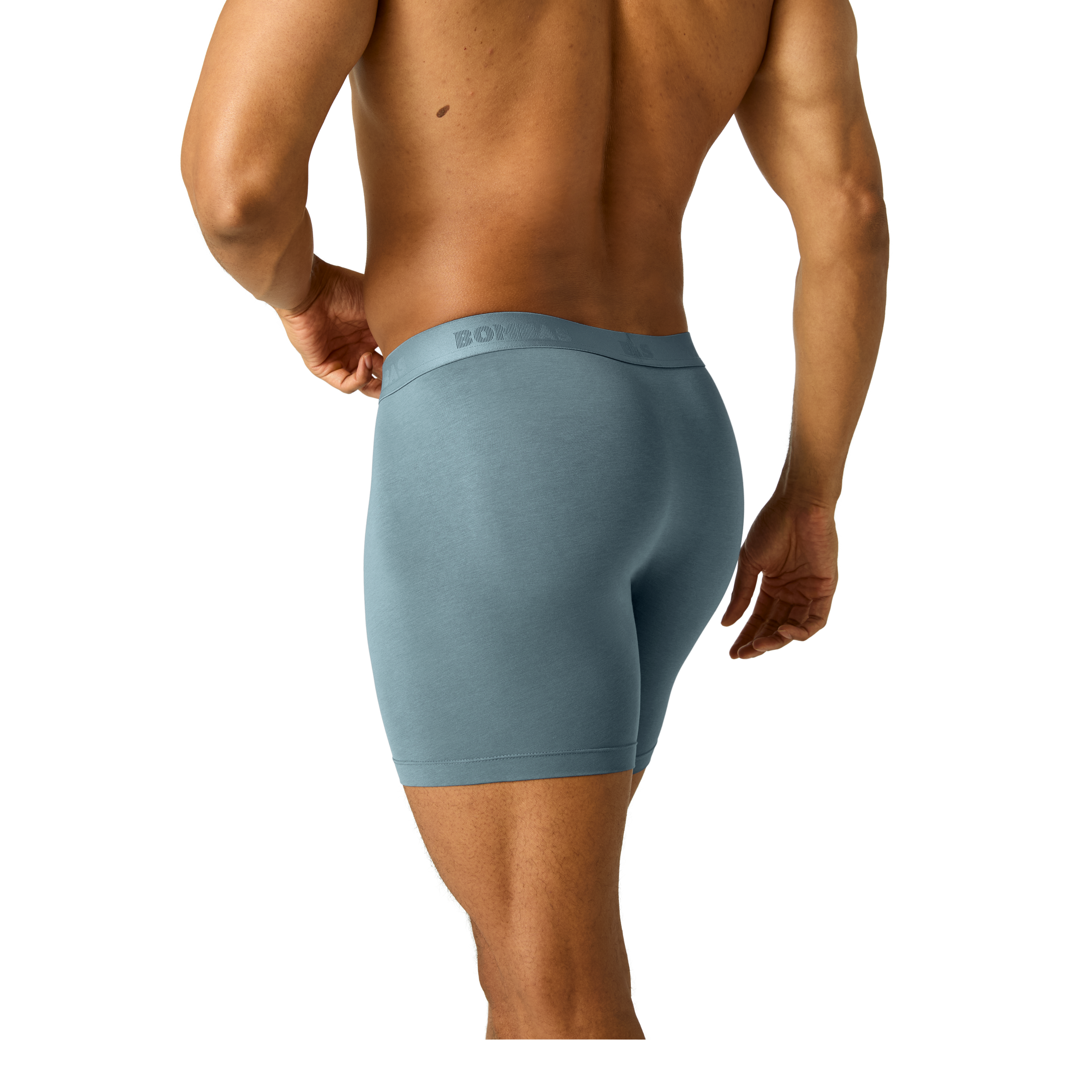 Men's Cotton Modal Blend Boxer Brief 6" 3-Pack - Image 4