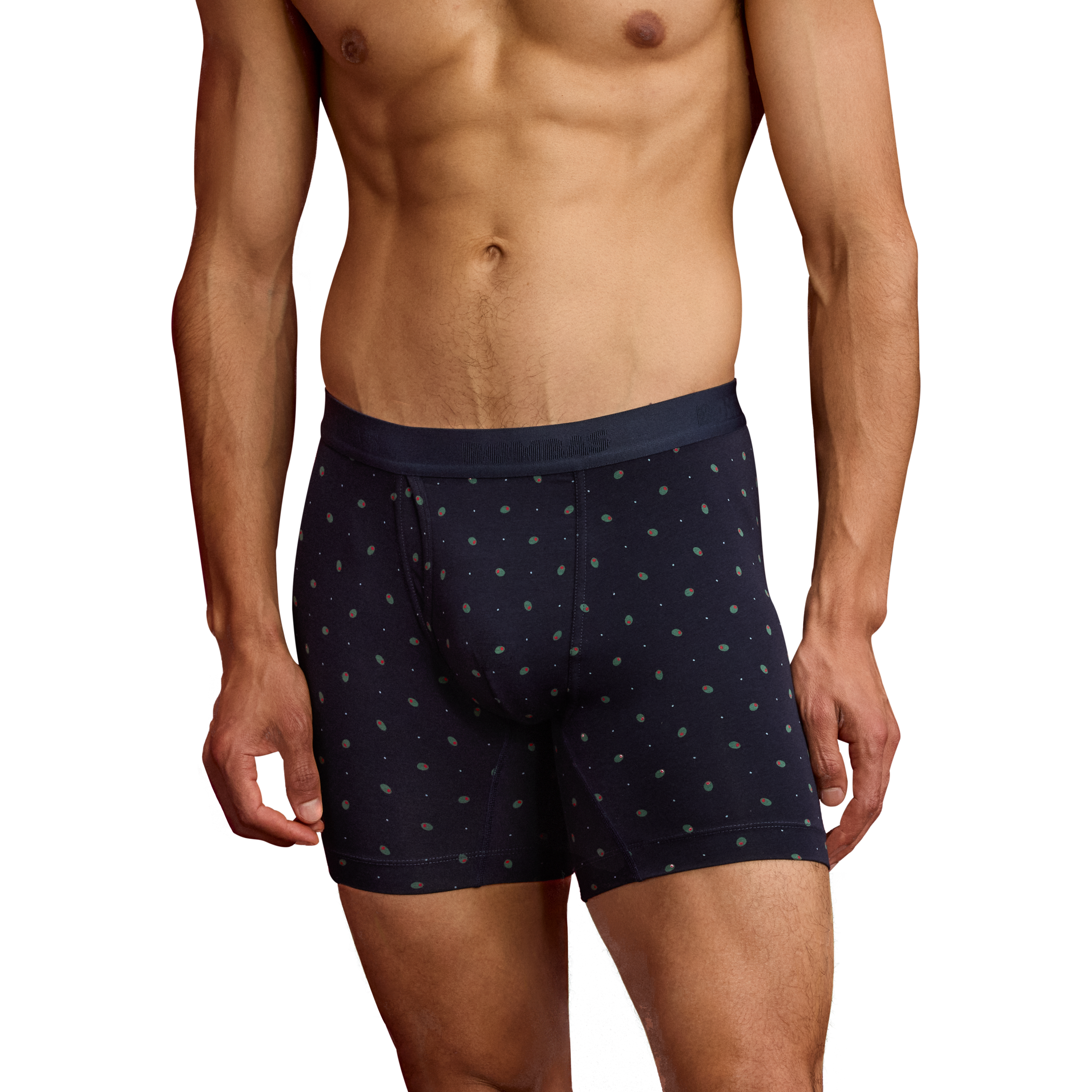 Men's Cotton Modal Blend Boxer Brief 6" 3-Pack - Image 5
