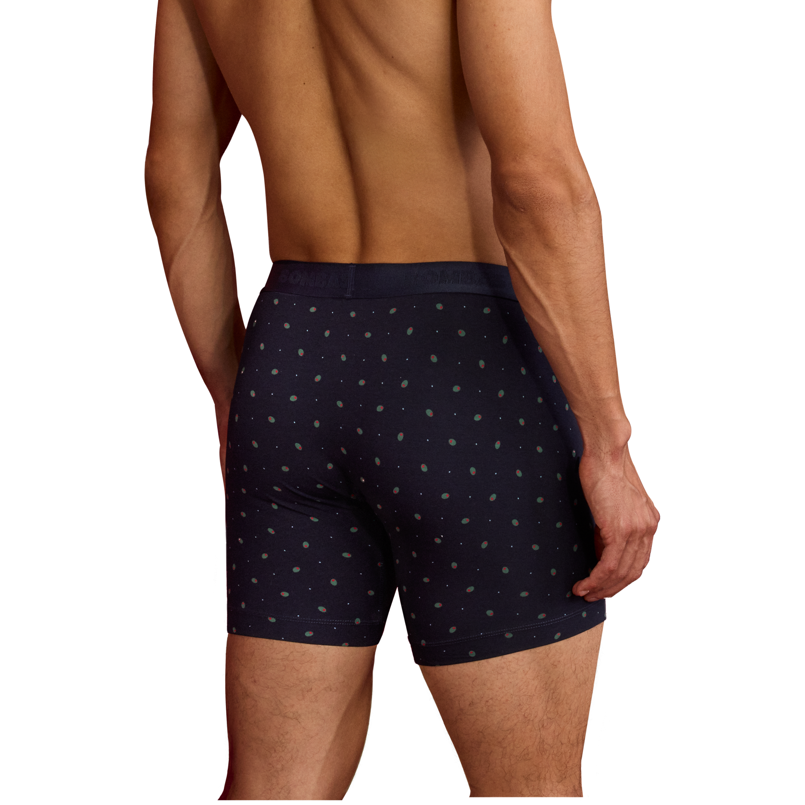 Men's Cotton Modal Blend Boxer Brief 6" - Image 4