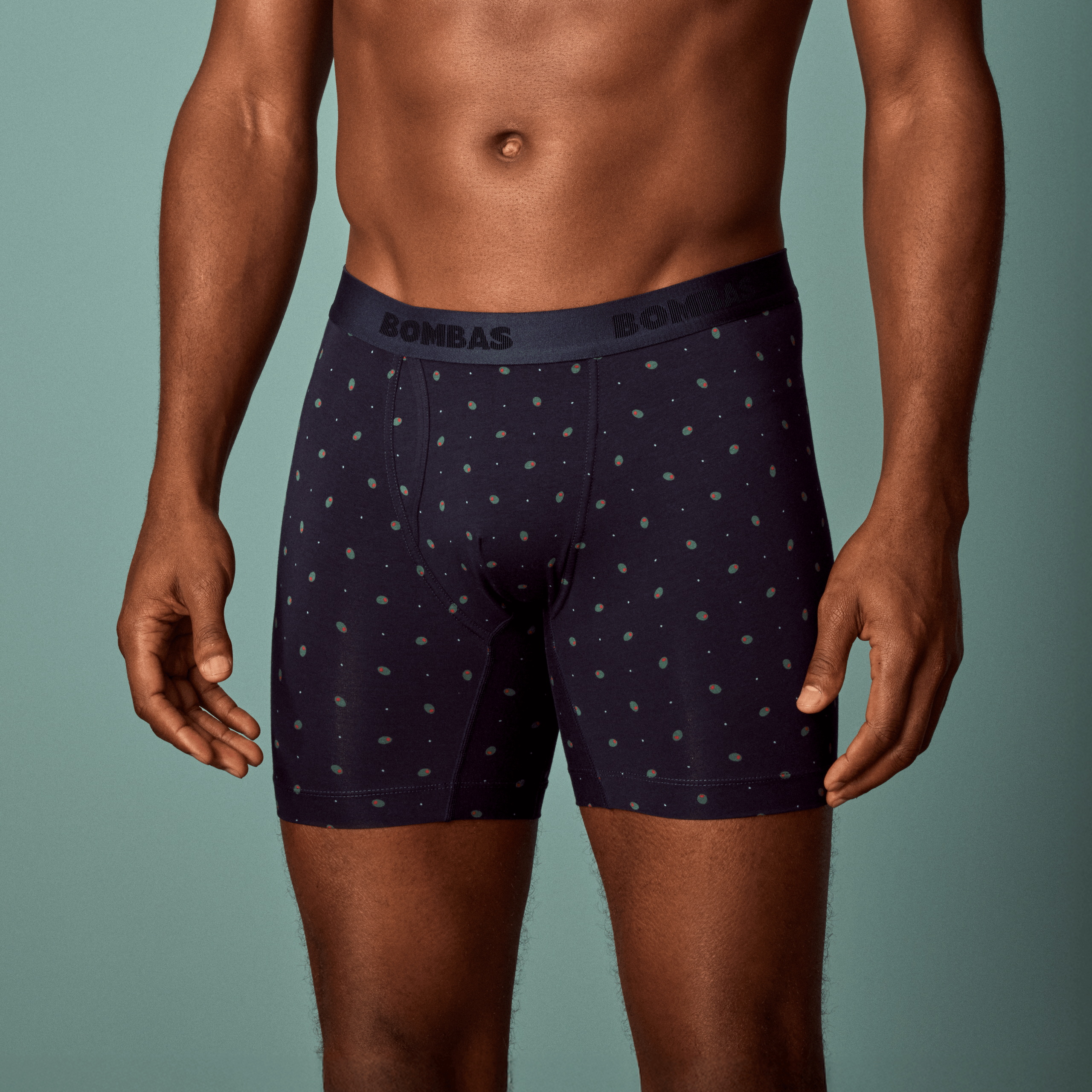 Men's Cotton Modal Blend Boxer Brief 6" 3-Pack - Image 2