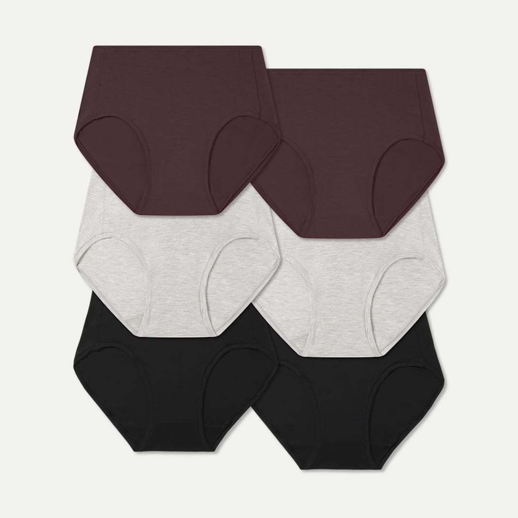 Women's Super Soft High Rise Full Brief 6-Pack - Image 6