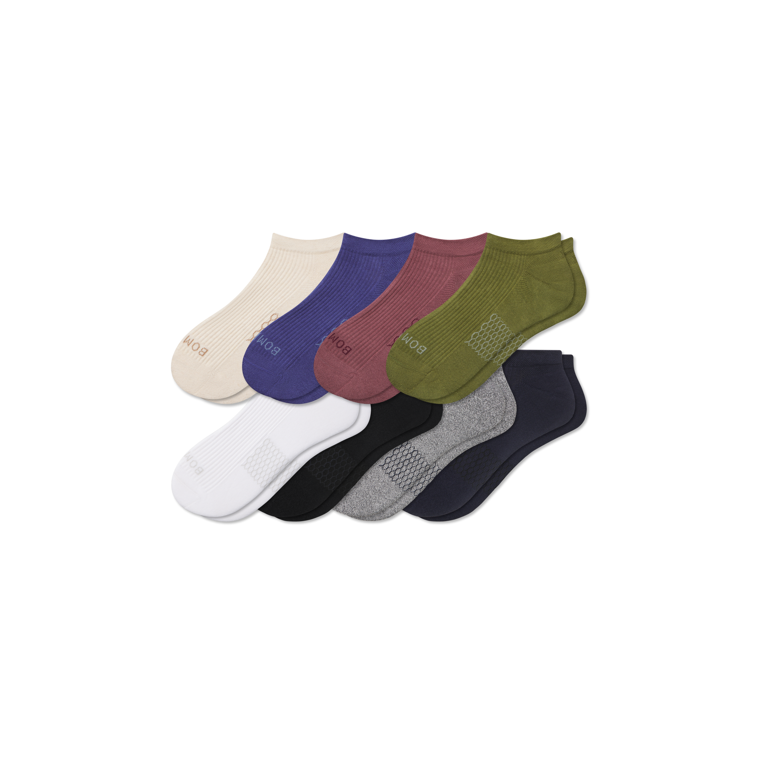 Men's Modern Rib Ankle Sock 8-Pack - Image 5