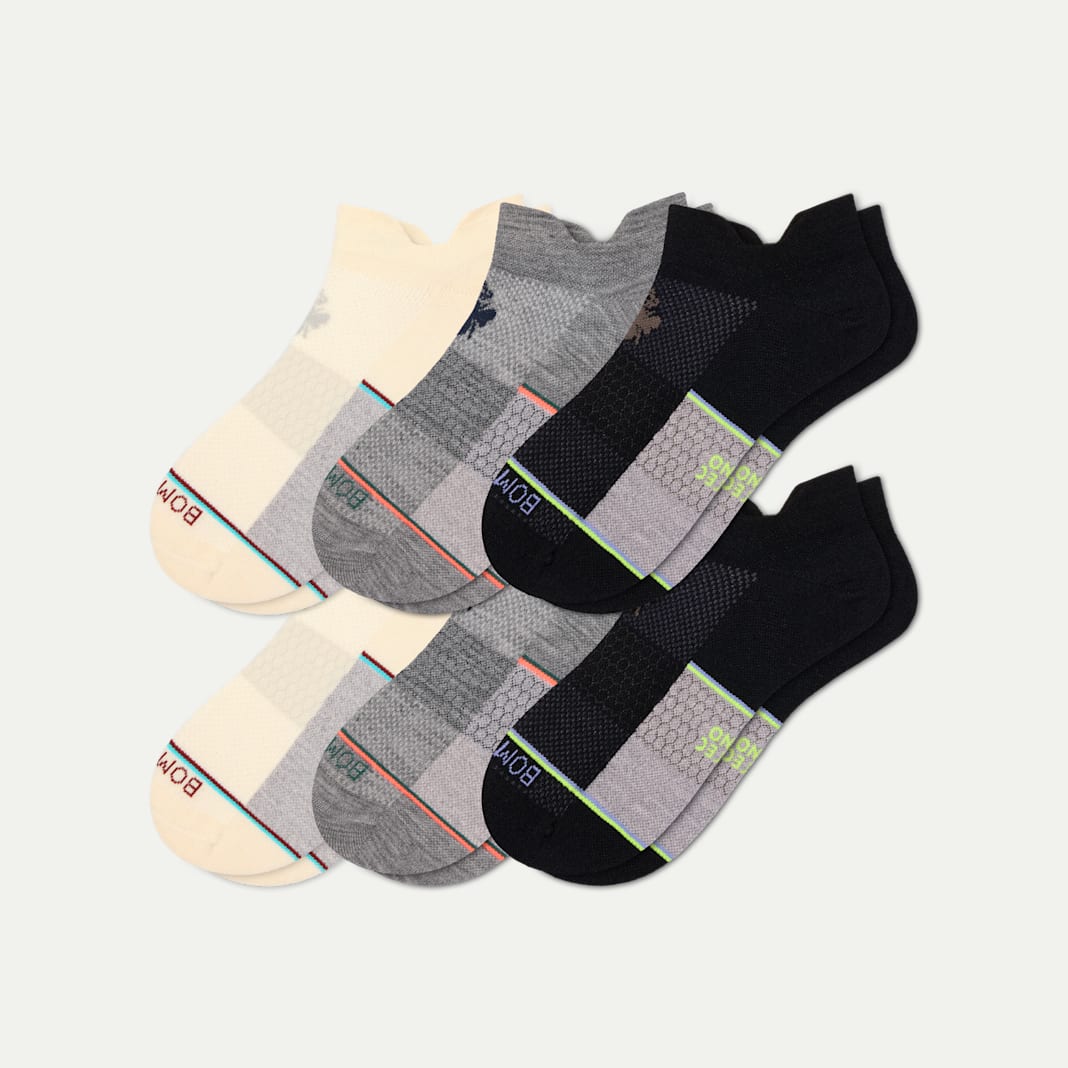 Women's UltraLite Sport Merino Wool Blend Ankle Sock 6-Pack - Image 6