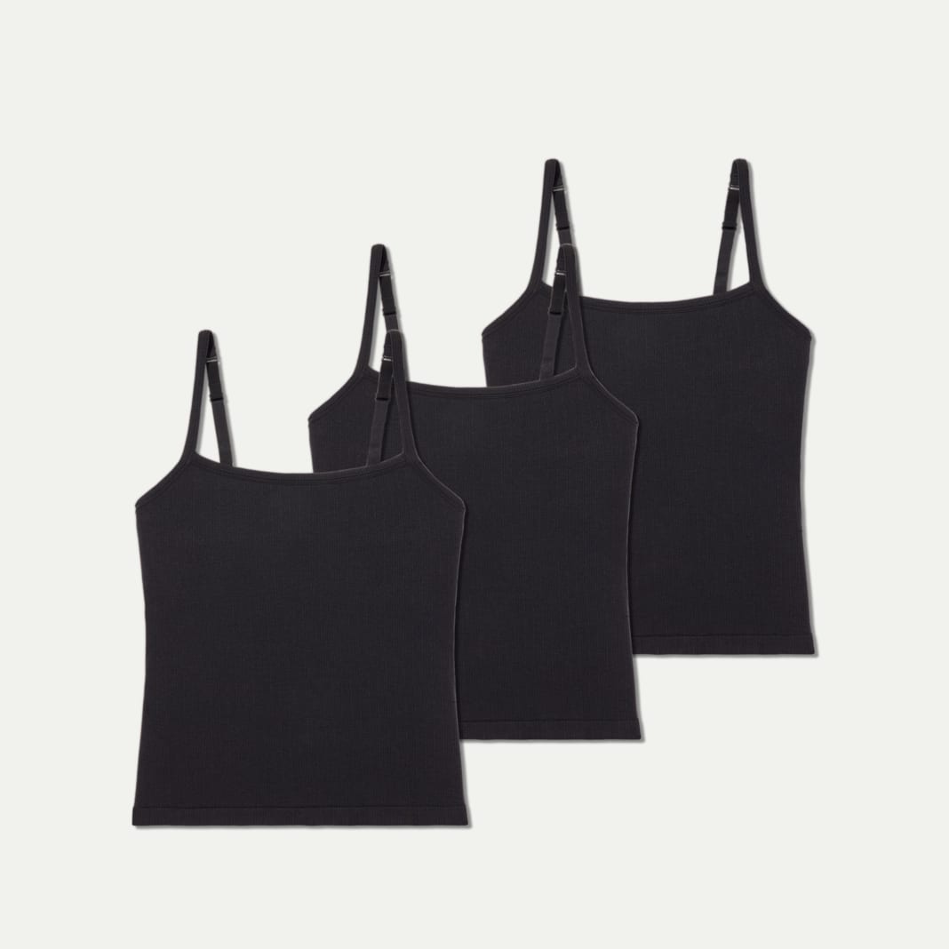 Women's Built-In Bra Seamless Cami 3-Pack - Image 6