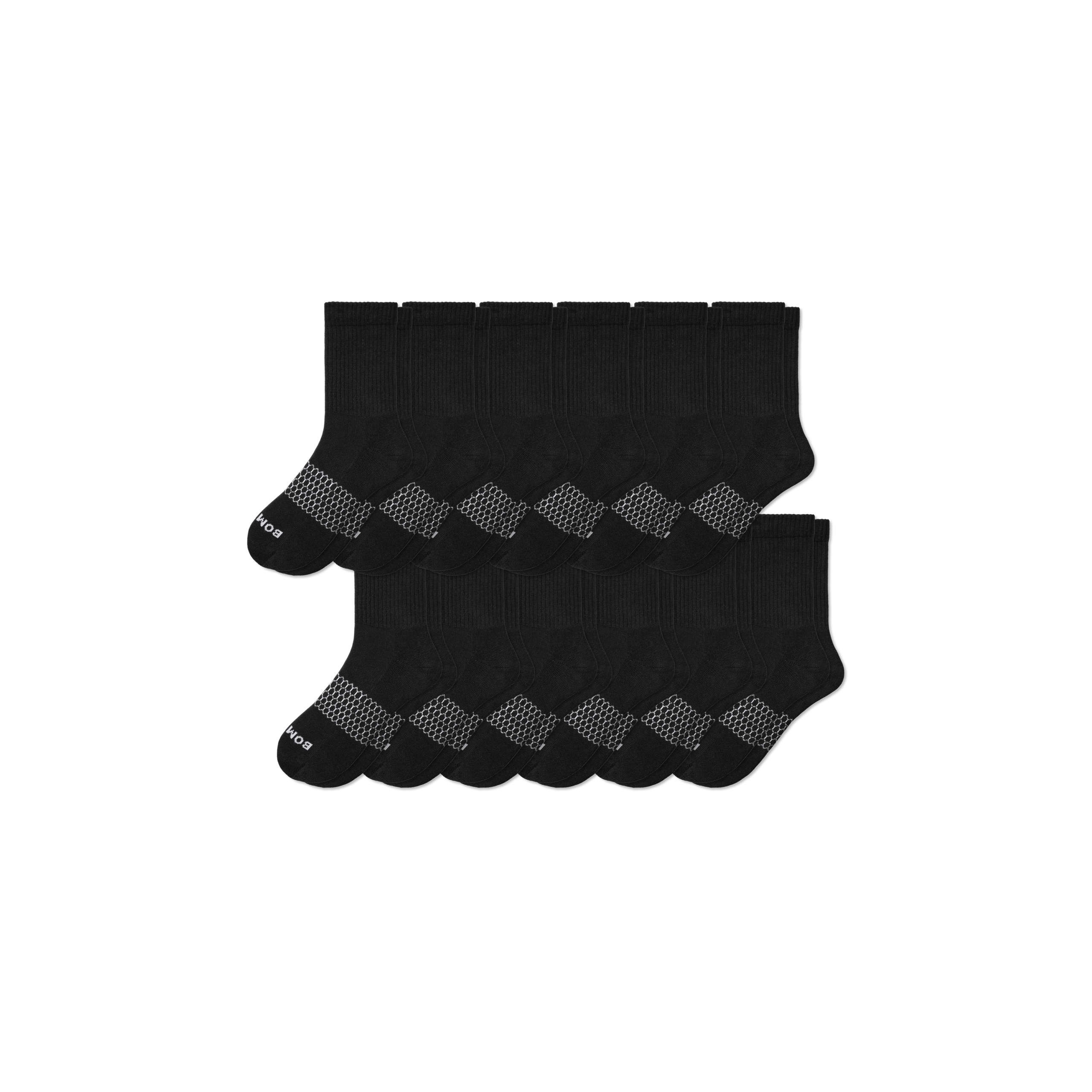 Men's Solids Half Calf Sock 12-Pack - Image 6