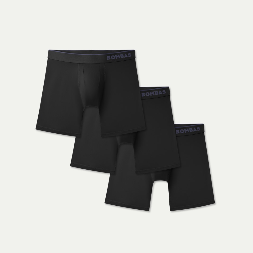 Men's Sport Flyless Boxer Brief 6" 3-Pack - Image 5