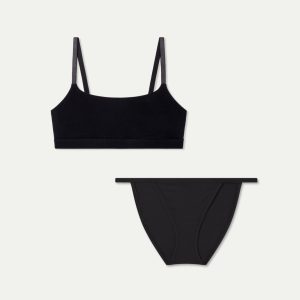 Women’s Super Soft Scoop Bralette + String Bikini Pack