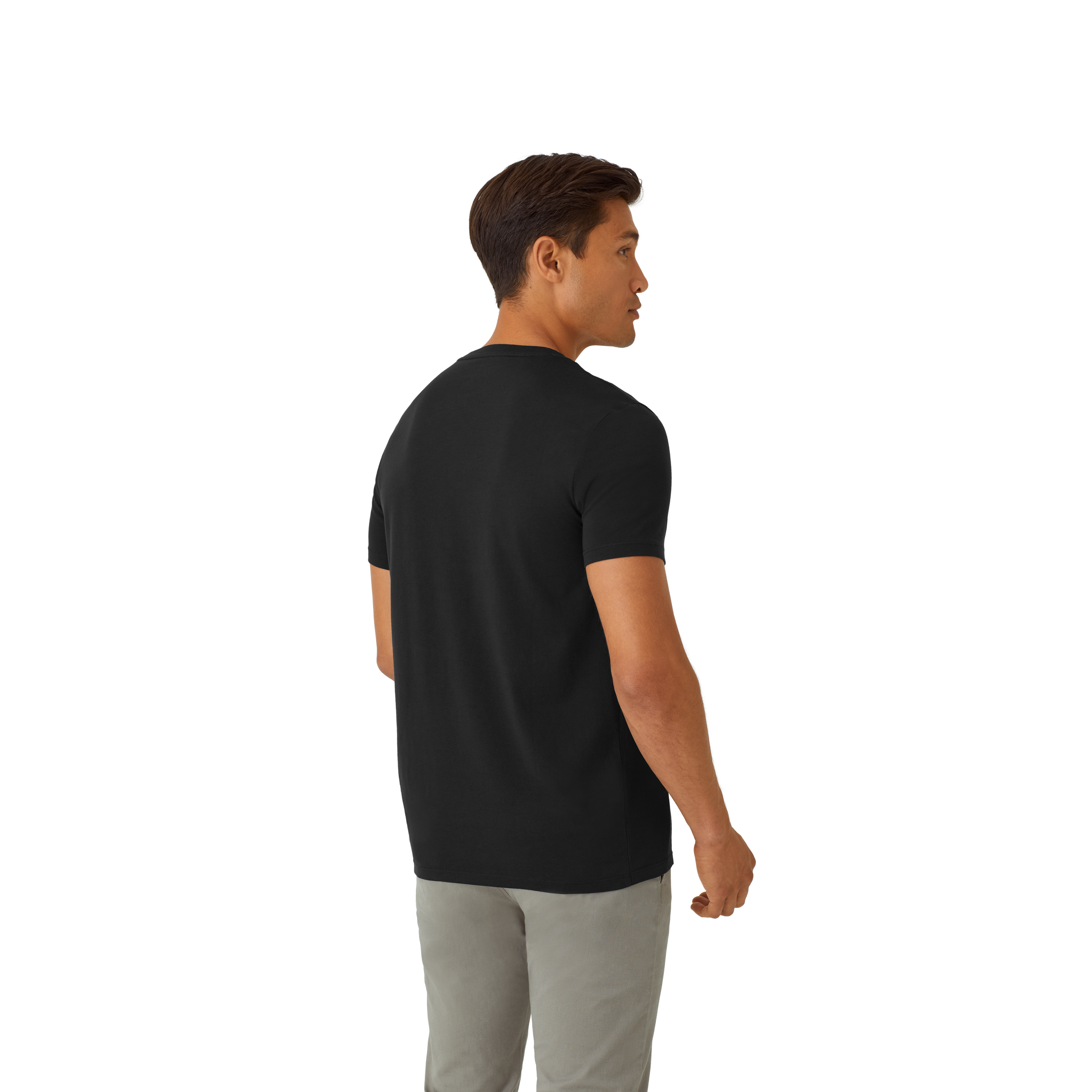 Men's Pima Cotton V-Neck T-Shirt 6-Pack - Image 4