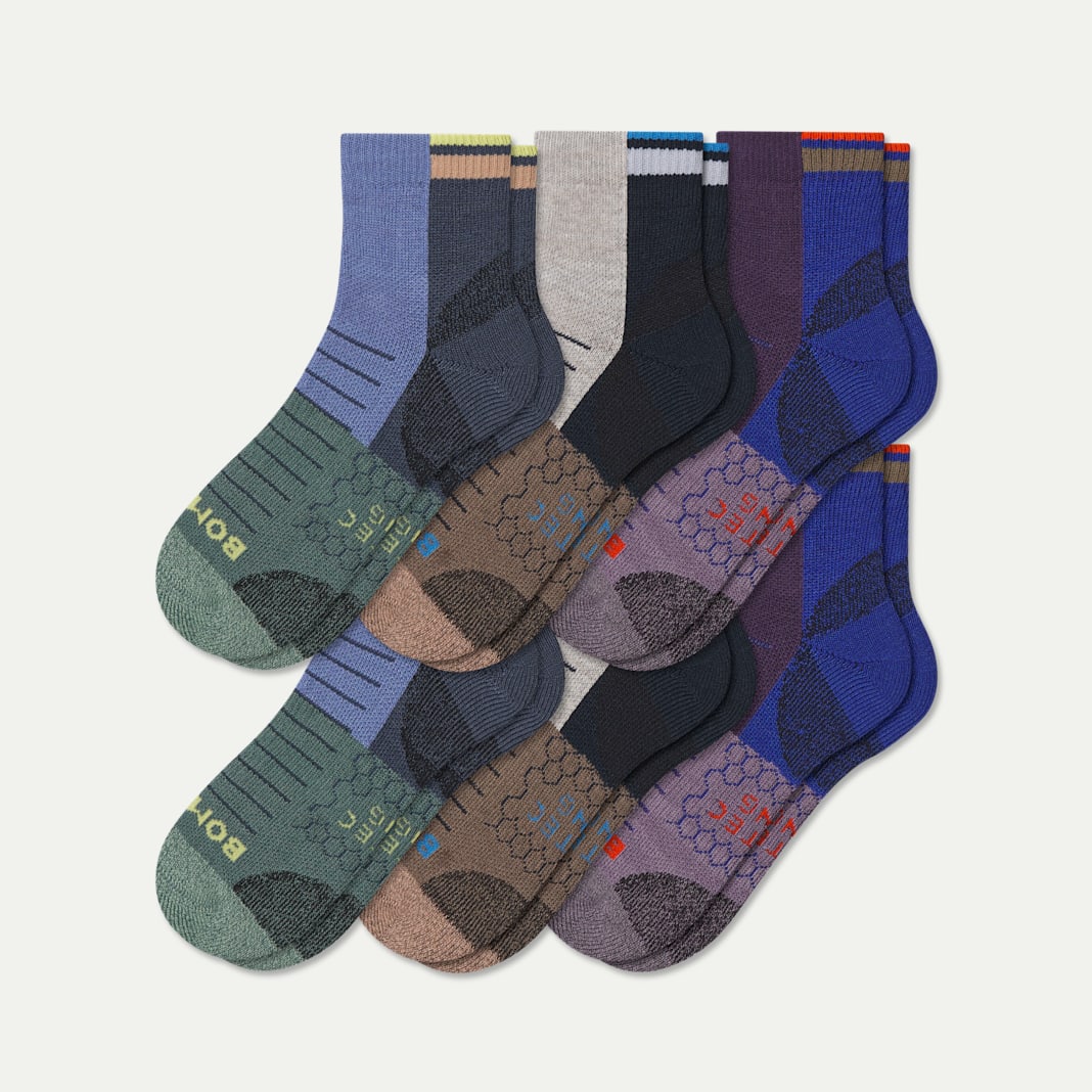 Women's Hiking Quarter Sock 6-Pack - Image 5