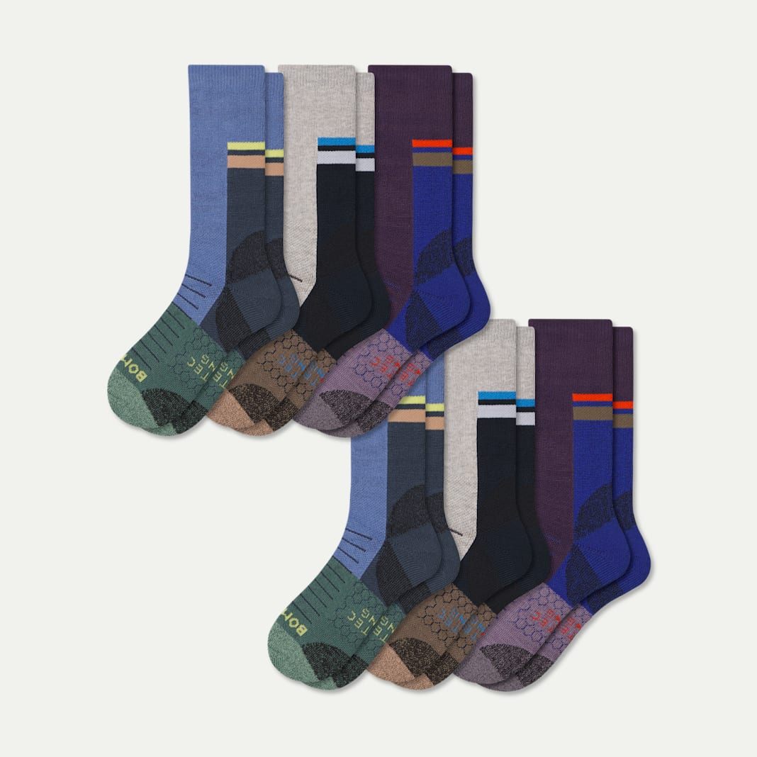 Women's Hiking Calf Sock 6-Pack - Image 5