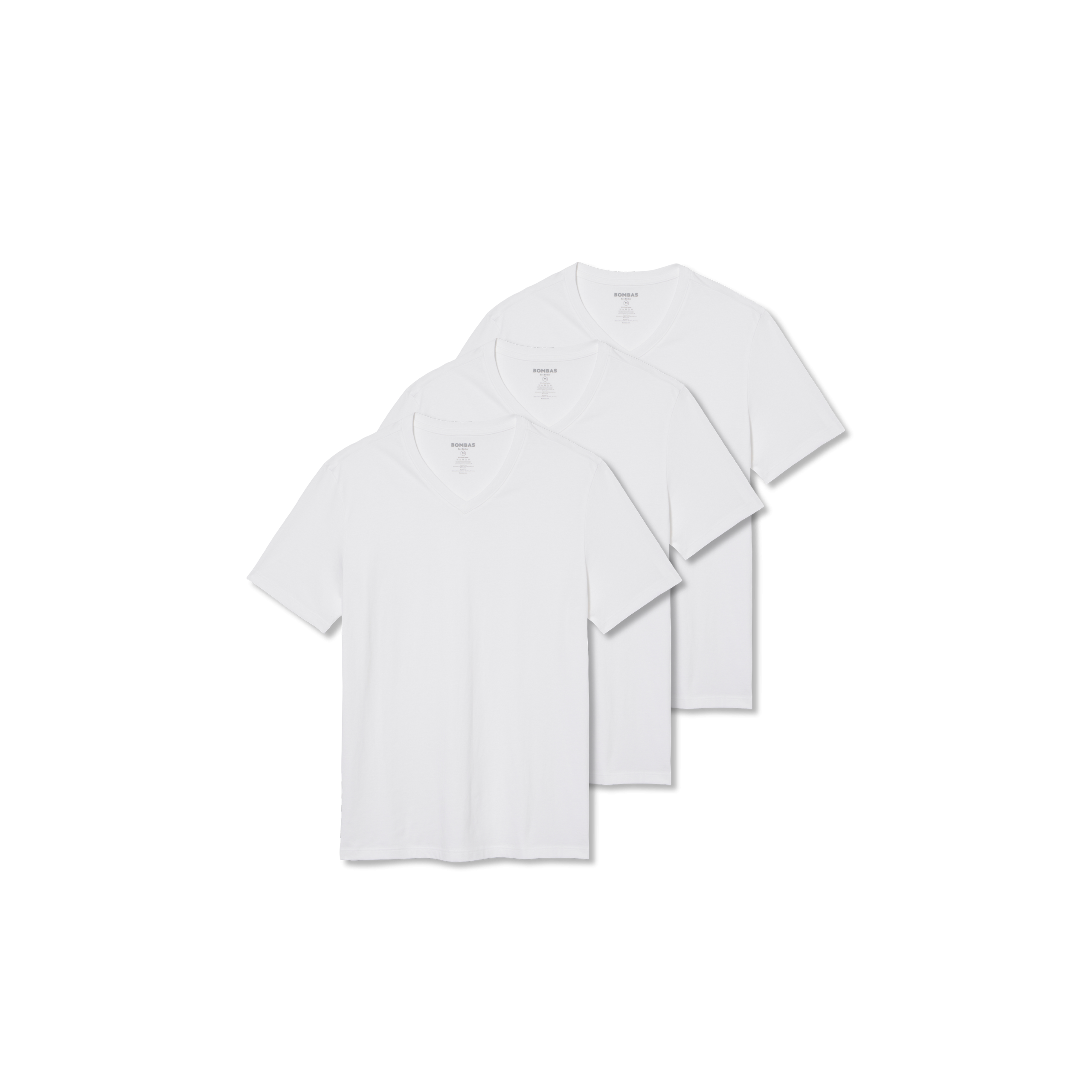 Men's Pima Cotton V-Neck T-Shirt 3-Pack - Image 5