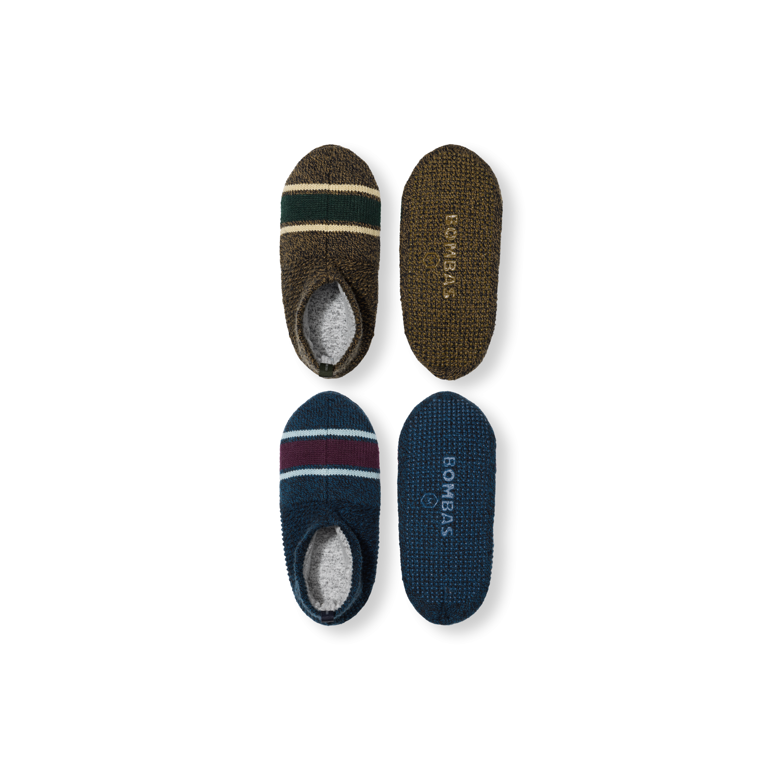 Men's Gripper Slipper 2-Pack