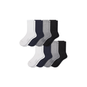 Men's Modern Rib Half Calf Sock 8-Pack